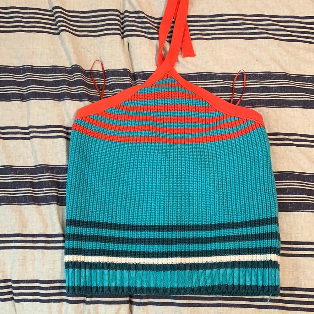 ZARA knit halter top